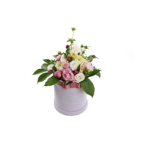 Flowerbox z kwiatów żywych